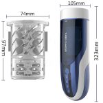 Leten Adult Toys Male Masturbator Vagina Rotation Piston Thrusting Sex Moaning Automatic Masturbation Machine For Men - 5