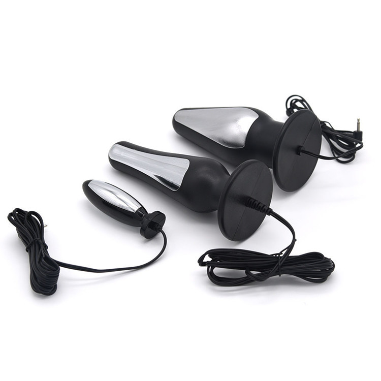 Adult Couples Electro Shock Prostate Vaginal Massage Plug Medical Themed Intimate Toy - 5