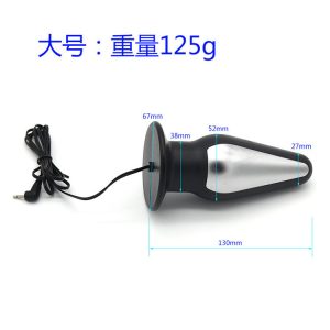 Electro Shock Sex Anal Plug Prostate Massage Electric Vaginal Medical Themed Toys For Adult Couples - 2
