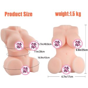 3d Realistic Sex Toys For Men Male Silicone Cup Goods Free Fleshlights Men's Adult Best Couples - 2