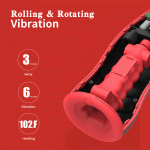 Hotboy Swaying Vibrating Masturbator Silicone Abs Full Body Waterproof Male Heating Aircraft Cup Sex Toys For Men - 3