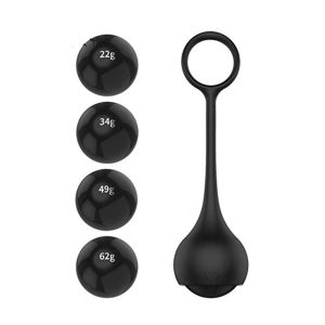 Male Physical Penis Weights Silicone Ball Stretching Extender Exercise Massager Back Gravity Ring Dumbbell Enhance T Device - 2