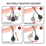 Male Physical Penis Weights Silicone Ball Stretching Extender Exercise Massager Back Gravity Ring Dumbbell Enhance T Device - 4