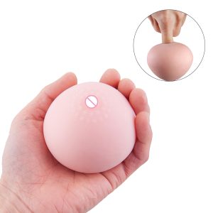 Waterproof Silicone Simulation Breast Male Masturbation Cup With Holes Skin Feeling Stimulating Orgasm Adult Products For Man