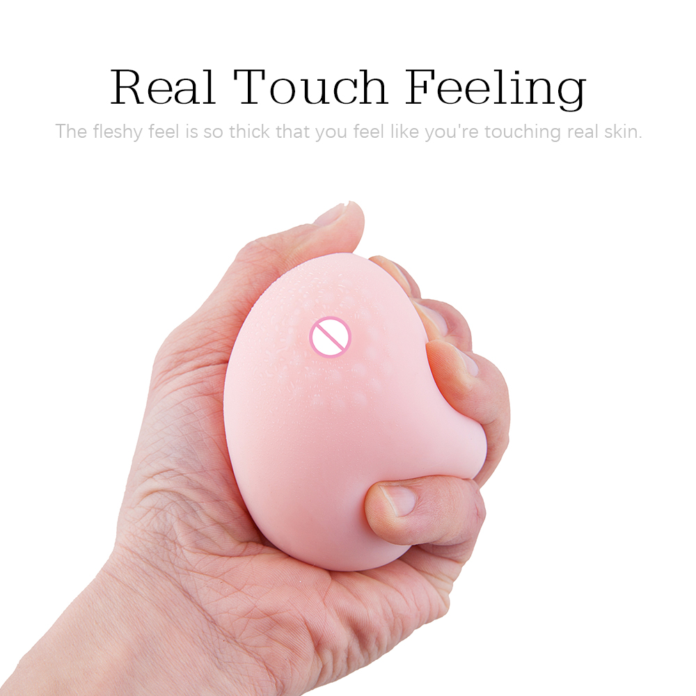 Waterproof Silicone Male Masturbation Cup Realistic Skin Feel Stimulating Orgasm Enhancer Adult Toy For Men - 6