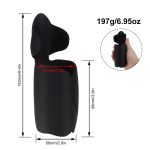 Male Masturbator Powerful 10 Modes Penis Training Tool Handheld Liquid Silicone Vibrating Toys For Prolonging Sexual Endurance - 4