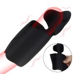 Male Masturbator Powerful 10 Modes Penis Training Tool Handheld Liquid Silicone Vibrating Toys For Prolonging Sexual Endurance