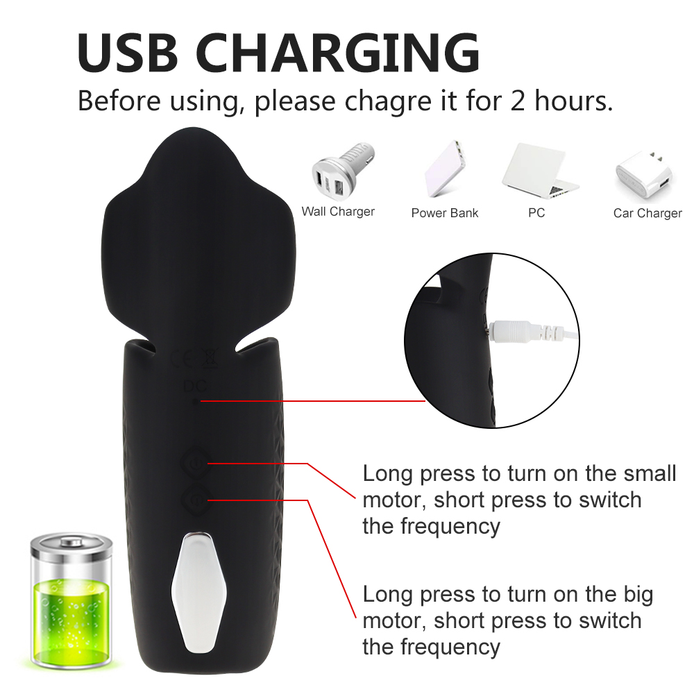 Silicone Male Masturbator With 10 Powerful Vibration Modes Handheld Penis Training Toy For Enhanced Sexual Endurance - 4