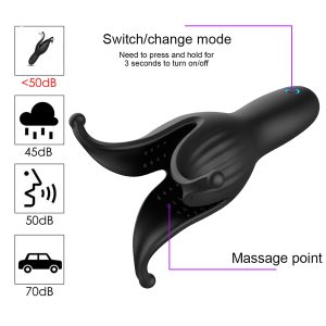 Aircraft Oral Male Masturbator Tongue Licking Glans Penis Massager Pocket Pussy Automatic Vibrator For Man Delay Trainer Sex Toy - 2