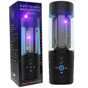 9 Speed Electric Male Masturbator Automatic Rotation Sex Machines Tools For Men Fake Pussy Vagina Pocket Masturbation Cup