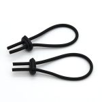 Silicone Electric Stimulator Penis Enlarger Rings For Men Electro Shock Accessory Scrotum Cock Sex Toys - 5