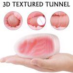 Male Masturbation Portable Egg Cup Masturbator Realistic Pocket Pussy Vagina Mouth Adult Sex Toys Penis Stimulator Massager - 3