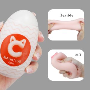 Male Masturbation Portable Egg Cup Masturbator Realistic Pocket Pussy Vagina Mouth Adult Sex Toys Penis Stimulator Massager - 2