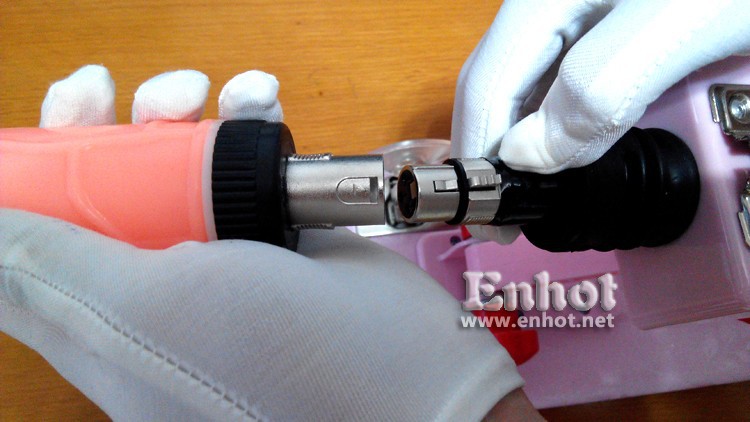 Deluxe Automatic Womens Pleasure Machine With 6 Dildos Retractable Pump Action Global Plug Options Ea5004 - 10