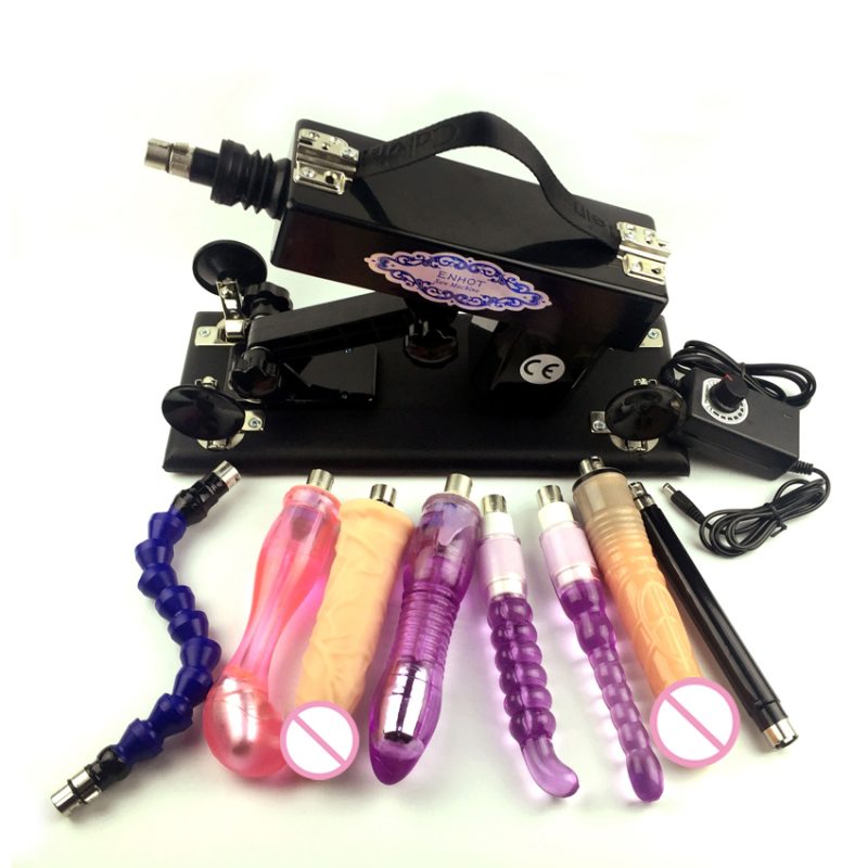 Enhot Sex Machine For Women With 6 Free Dildos Toy Au Eu Usa Uk Automatic Retractable Pumping Products E-a5-004