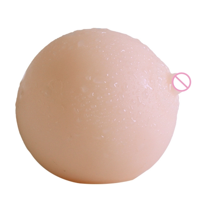82cm Silicone Artificial Breasts Male Masturbation Toy Realistic Touch Adult Erotic Product For Men - 4