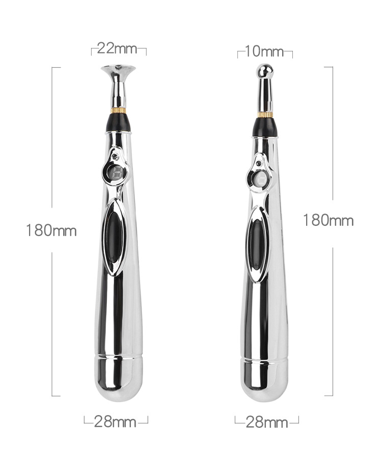 Rechargeable Electric Shock Massage Wand Unisex Sex Toy For Nipple Penis Vagina Clitoris Stimulation - 10
