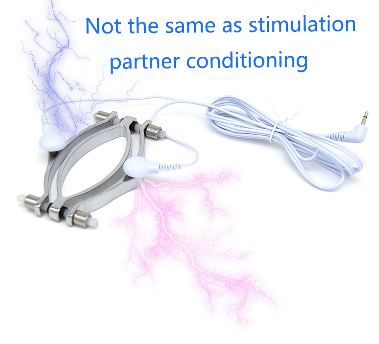 Erotic Electric Shock Labia Clip Clitoris Stimulator Bdsm Bondage Couples Flirtation And Vagina Speculum Toys - 7