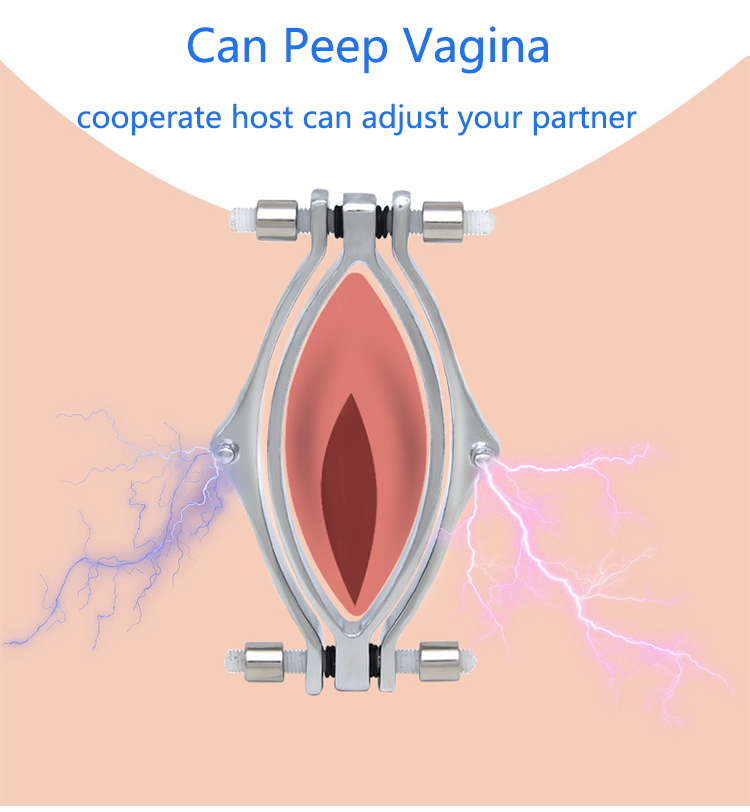 Erotic Electric Shock Labia Clip Clitoris Stimulator Bdsm Bondage Couples Flirtation And Vagina Speculum Toys - 8