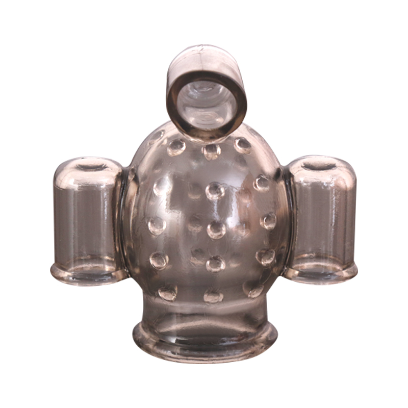 Ultimate Pleasure Mens Masturbator Vibrating Multispeed Penis Head Teaser Sleeve With Triple Vibrators - 1