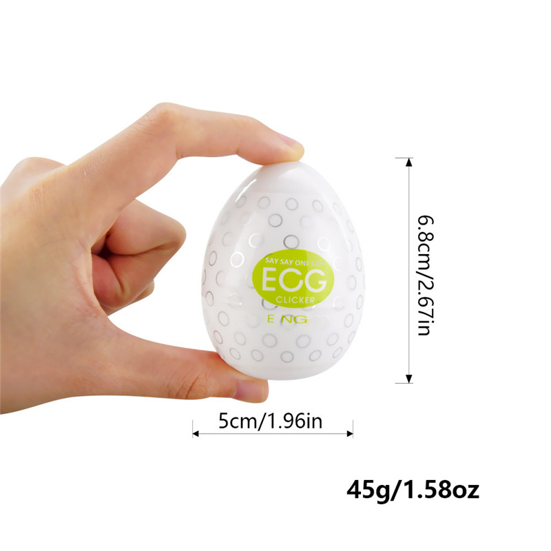 Medical Silicone Masturbator Egg For Men Realistic Vagina Texture Discrete Pocket Adult Pleasure Toy - 3