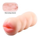 4d Realistic Deep Throat Male Masturbator Silicone Artificial Vagina Erotic Oral Sex Masculino Toy Toys For Men - 5