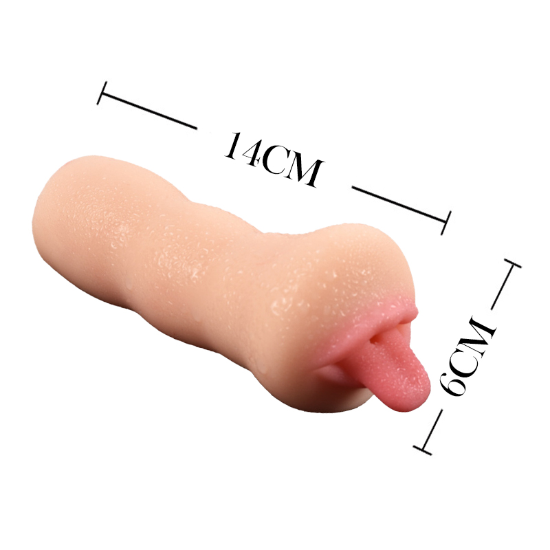 4d Realistic Silicone Male Masturbator Deep Throat Design Artificial Vagina Erotic Oral Sex Toy For Men - 2