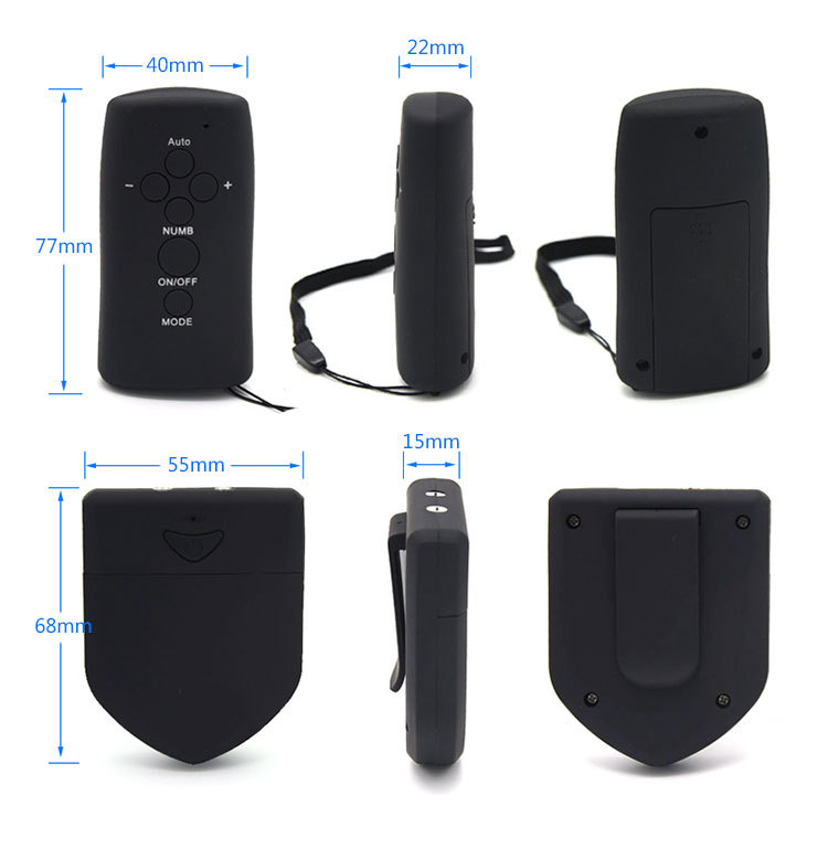 Wireless Remote Electro Stimulation Metal Adult Toy Electric Shock Vaginal Anal Plugs With Bipolar Egg - 21