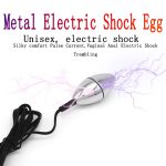 Wireless Remote Control Bipolar Egg Electric Shock Anal Plugs Metal Vaginal Balls Electro Stimulation Butt Adults Sex Toys - 4