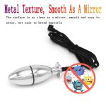 Wireless Remote Control Bipolar Egg Electric Shock Anal Plugs Metal Vaginal Balls Electro Stimulation Butt Adults Sex Toys - 5