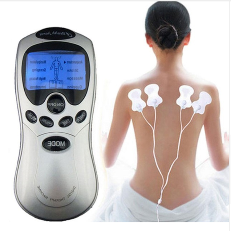 Unisex Electrotherapy Body Slimming Massager Kit With 8 Electrode Pads Nipplebreast Stimulation Electric Pulse Sex Toy - 3