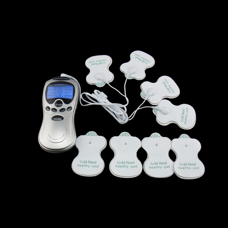 Unisex Electrotherapy Body Slimming Massager Kit With 8 Electrode Pads Nipplebreast Stimulation Electric Pulse Sex Toy - 10