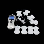 Electric Shock Pads Patch Kit Body Slimming Massager Breast Nipple Sex Toys Pulse With 8 Electrode Unisex