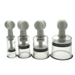 Twist Up Cupping Cups Nipple Torture Bdsm Bondage Clit Clitoris Sucker Fetish Heavy Play Sex Toys 10pairs Lot - 6