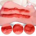 Male Masturbation Vaginal Anal Masturbator Vagina Real Pussy Vibrator Sex Toys For Men Adult - 5