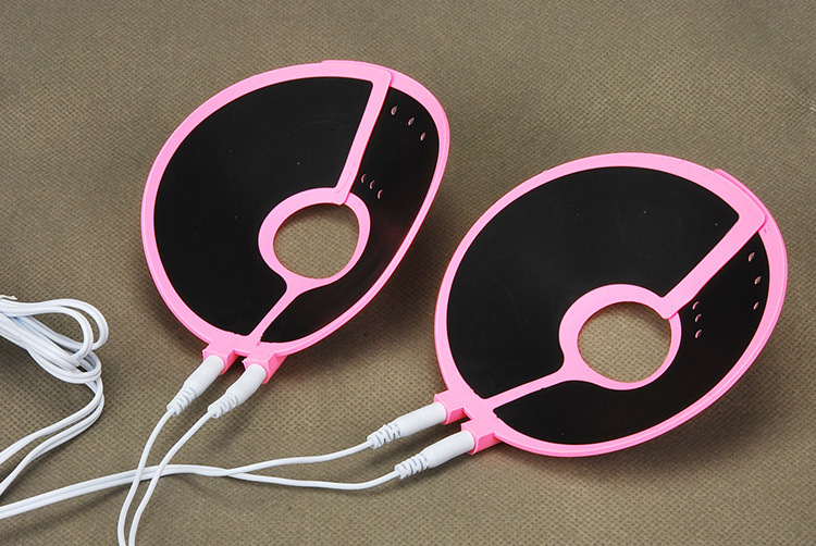 Erotic Electric Nipple Clamps Bdsm Adult Toy Womens Breast Massager Shock Therapy Female Pleasure Enhancer - 2