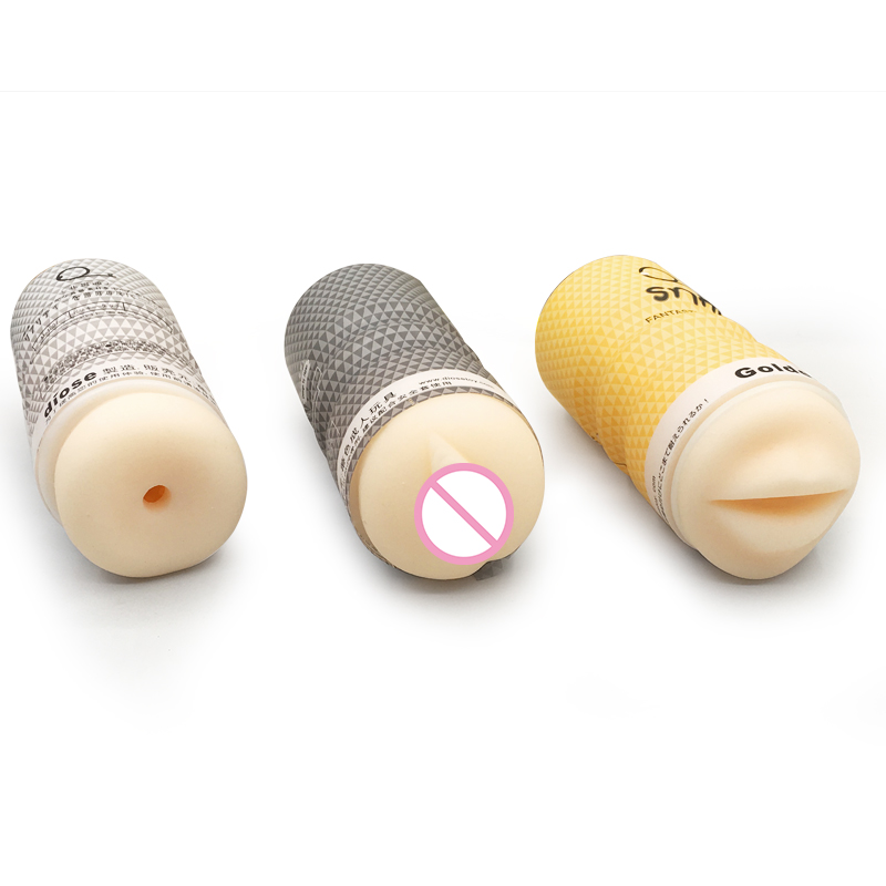 Silicone Male Masturbator Realistic Vagina Sex Toy For Adult Men Easytoclean Pleasure Device - 7