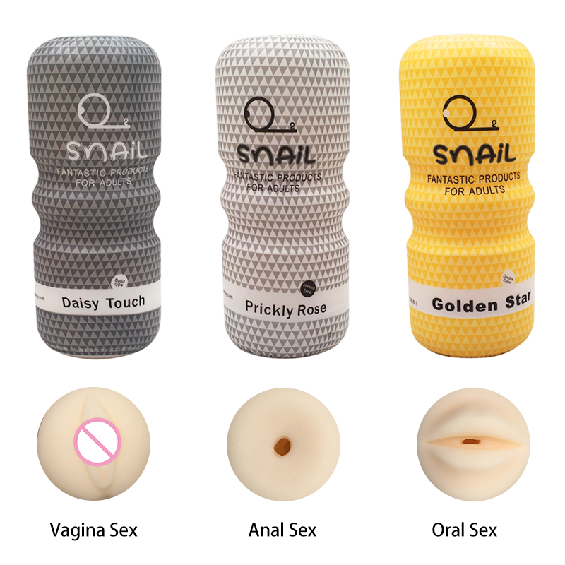 Silicone Male Masturbator Realistic Vagina Sex Toy For Adult Men Easytoclean Pleasure Device - 2