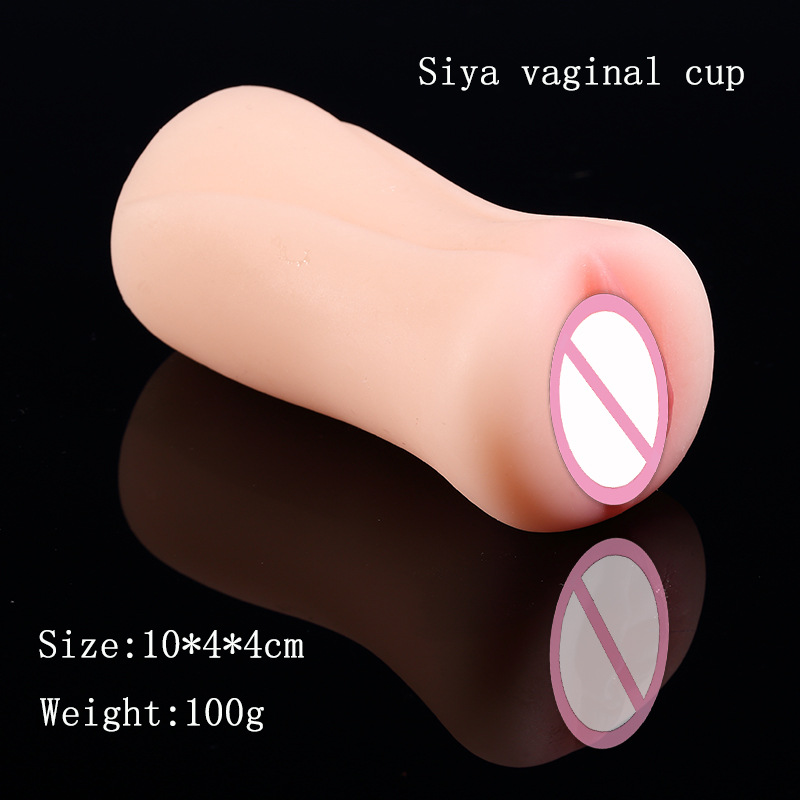 Silicone Realistic Dualchannel Male Masturbator Toy Soft Vagina Anal Adult Sexshop Product - 7
