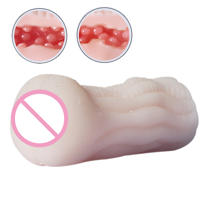 Silicone Male Masturbator Cup Realistic Vagina And Anus Sex Toys For Men Artificial Masturbador - 6