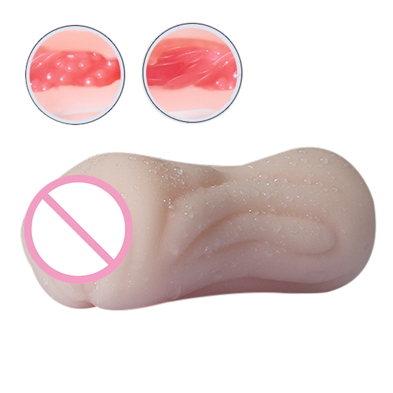 Silicone Male Masturbator Cup Realistic Vagina And Anus Sex Toys For Men Artificial Masturbador - 4
