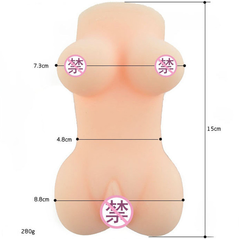 3d Fullsize Silicone Sex Doll Realistic Female Body And Vagina Mold Large Breasts Mens Masturbation Aircraft Cup Toy - 1