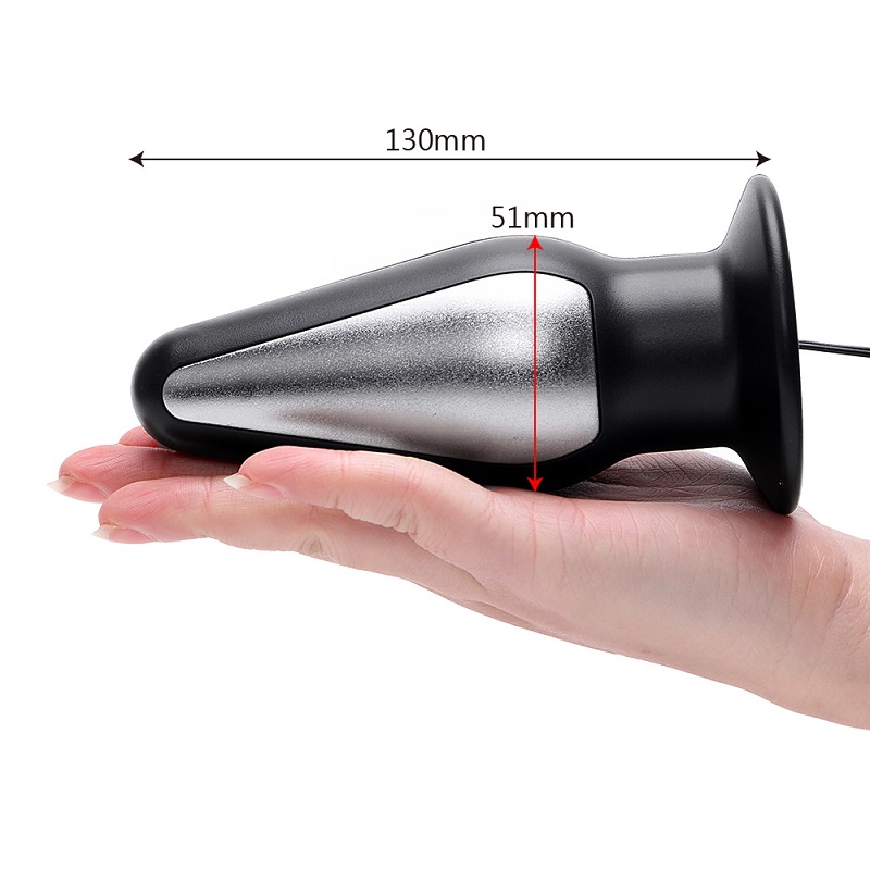 Electrostimulation Prostate Massager Unisex Analvaginal Plug Vibrator Highintensity Sex Toy For Pleasure Masturbation - 7
