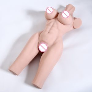 Realistic Sex Doll Torso Man Toy Silicone Masturbation Vagina Pussy Tight Anus Big Breasts Love Adult Products - 2