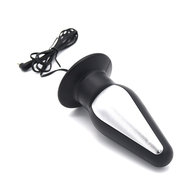 Electrostimulation Prostate Massager Unisex Analvaginal Plug Vibrator Highintensity Sex Toy For Pleasure Masturbation - 8