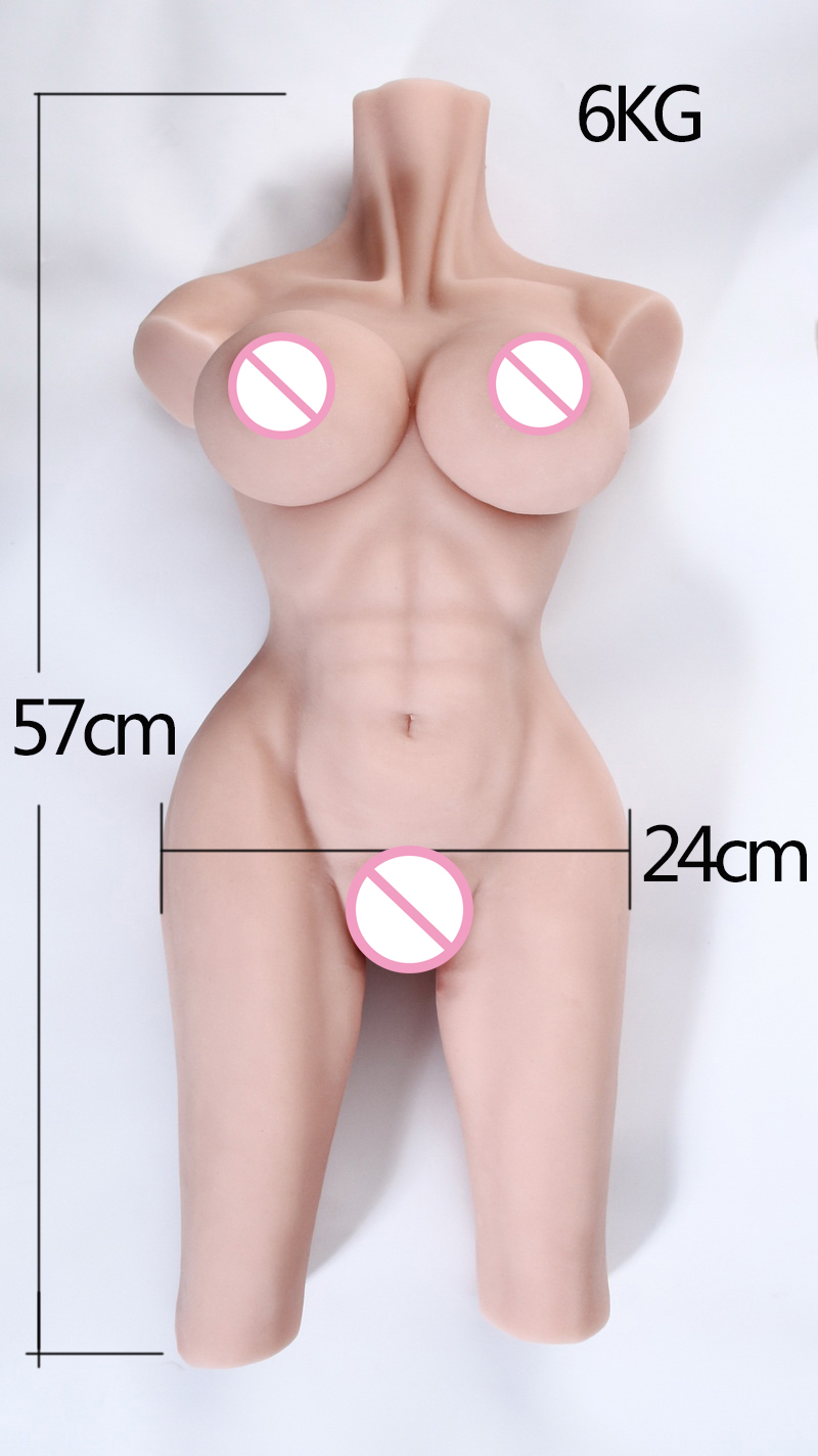 Silicone Adult Love Doll Torso With Realistic Vagina Tight Anus And Large Breasts For Mens Pleasure - 3