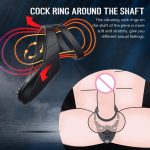 10 Modes Vibrators Male Cock Ring Automatic Machine Penis Delay Trainer Gay Sex Toys Men's Masturbator - 3