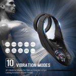 10 Modes Vibrators Male Cock Ring Automatic Machine Penis Delay Trainer Gay Sex Toys Men's Masturbator - 2