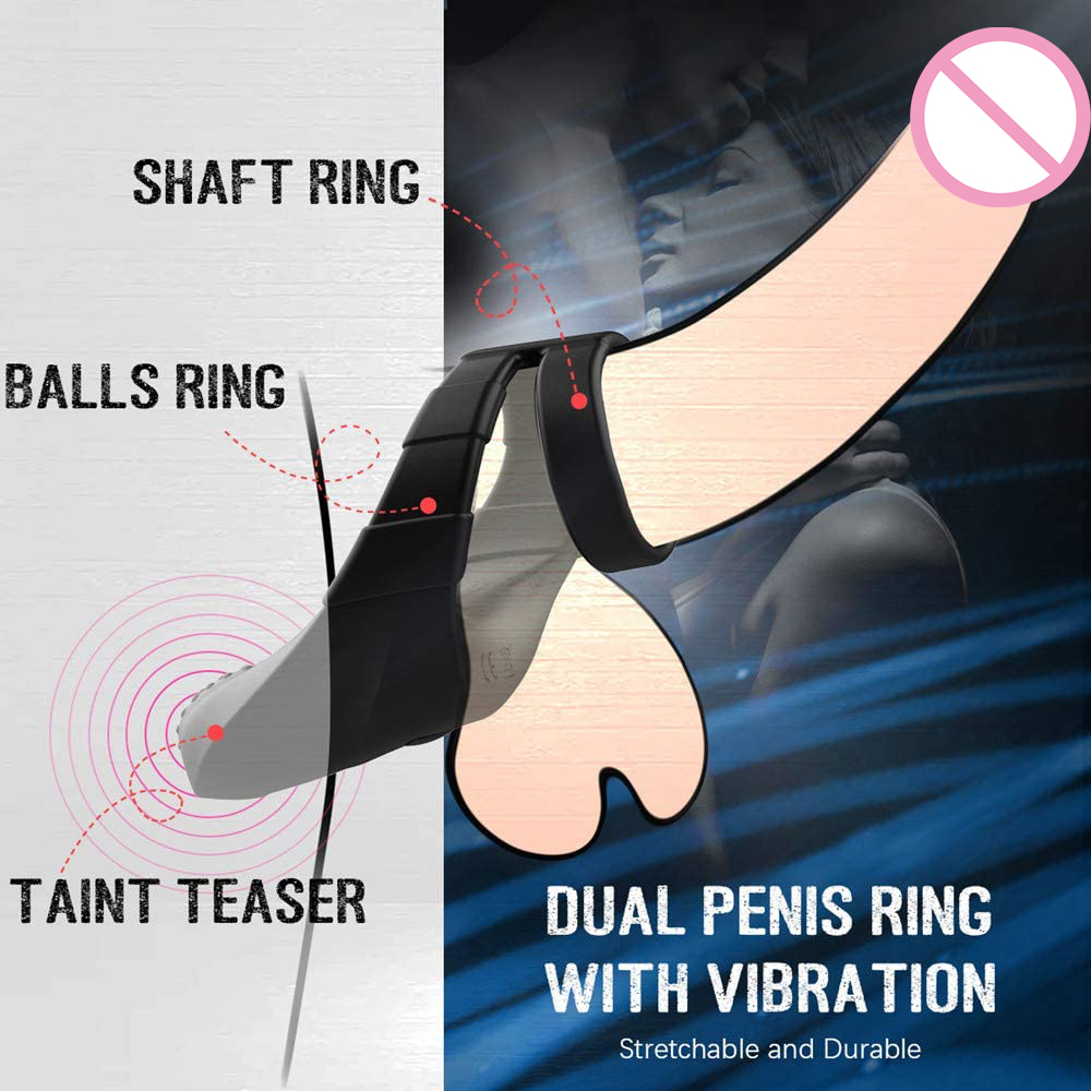 10mode Male Vibrating Cock Ring Automatic Training Device Penis Delay Enhancer Mens Masturbator Gay Sex Toy - 5