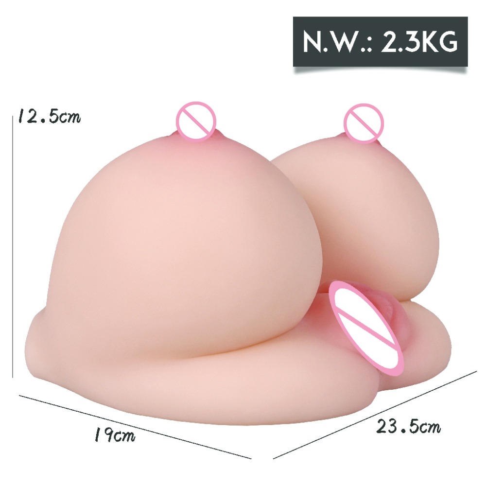Mens 3d Realistic 2in1 Adult Toy With Lifelike Vagina Big Breast And Tight Masturbator - 1